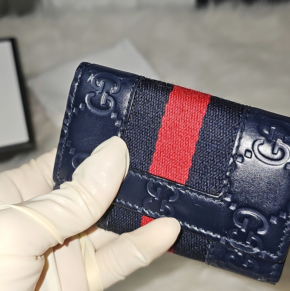 Authentic Gucci Key Case Sherry Line - Picture 9 of 16